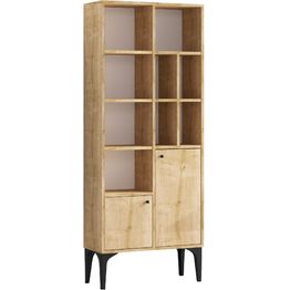 Kirjahylly Linento Furniture Castor Sapphire tammi