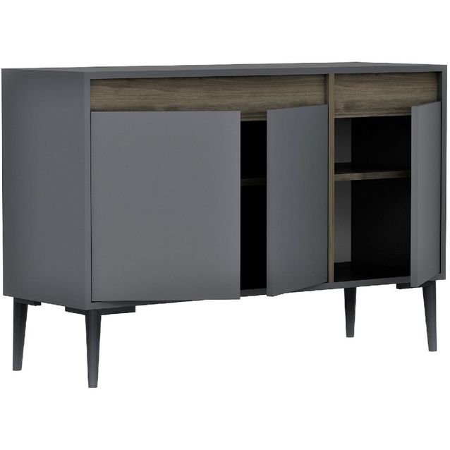 Senkki Linento Furniture Asude antrasiitti/pähkinä