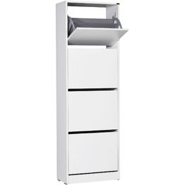 Kenkäkaappi Linento Furniture SHC-340-BB-1 valkoinen