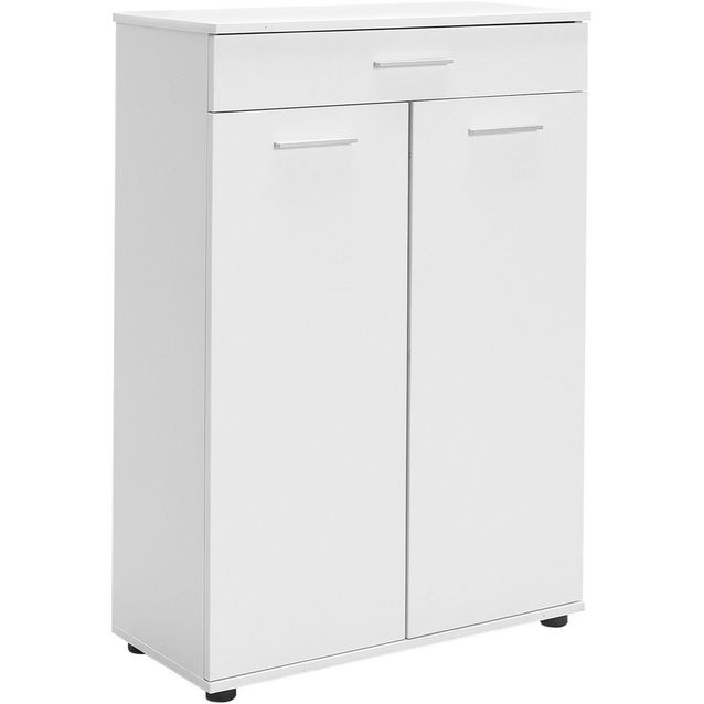 Kenkäkaappi Linento Furniture ADR-521-BB-1, 73x108cm, valkoinen