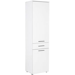 Kaappi Linento Furniture ADR-621-PP-1, 52x187cm, valkoinen