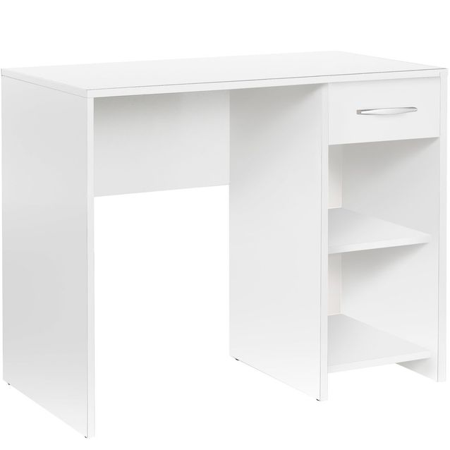 Työpöytä Linento Furniture CMS-505-BB-1, 90x52cm, valkoinen