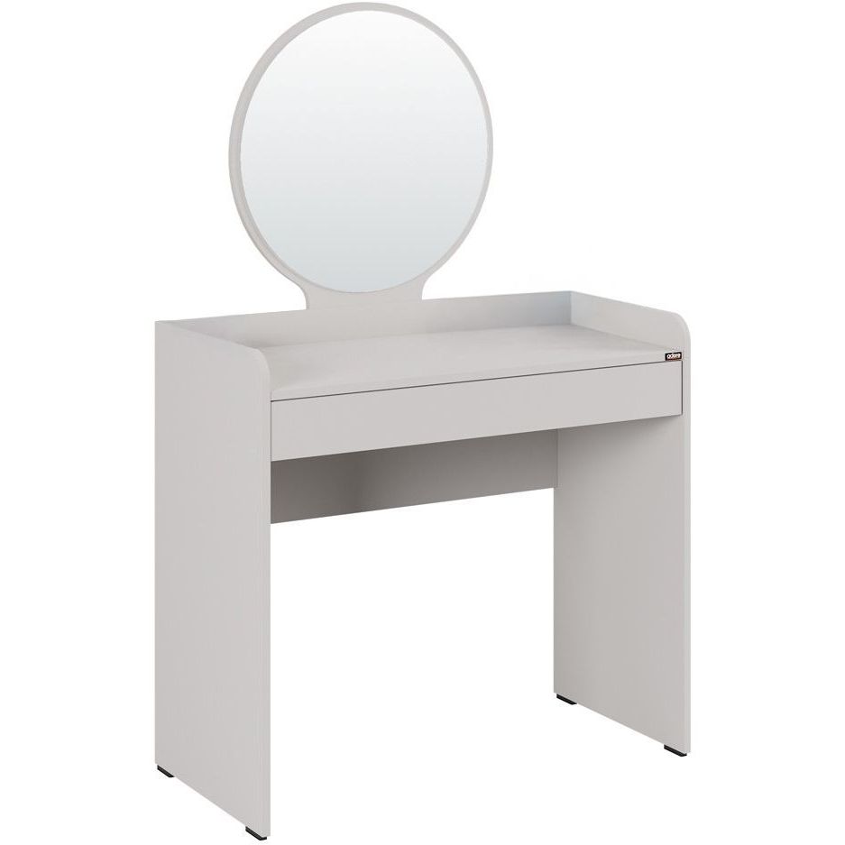 Meikkipöytä Linento Furniture Tmu-701-Vv-1 peili vaalea harmaanbeige