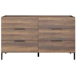 Lipasto Linento Furniture SFN-1760-OO-1, leveys 140cm, korkeus 81cm, ruskea