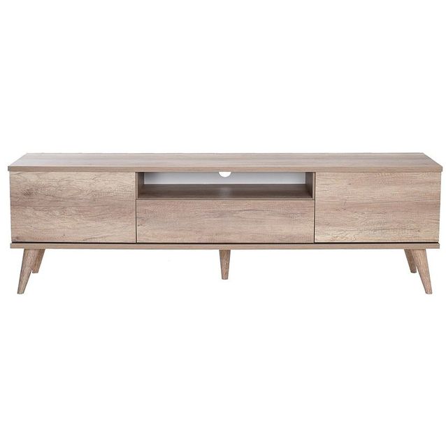 TV-taso Linento Furniture TVR-621-TT-1, 180cm, ruskea