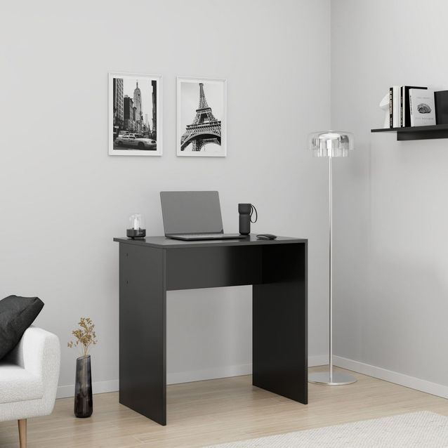 Työpöytä Linento Furniture CMS-101-AA-1, 72x75cm, antrasiitti