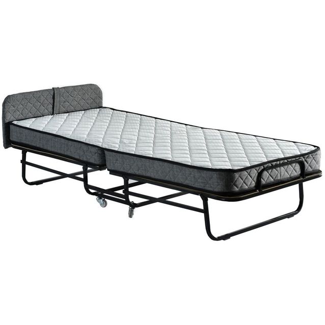 Taitettava sänky Linento Furniture Otel Katlanir, 90x200cm, harmaa/valkoinen