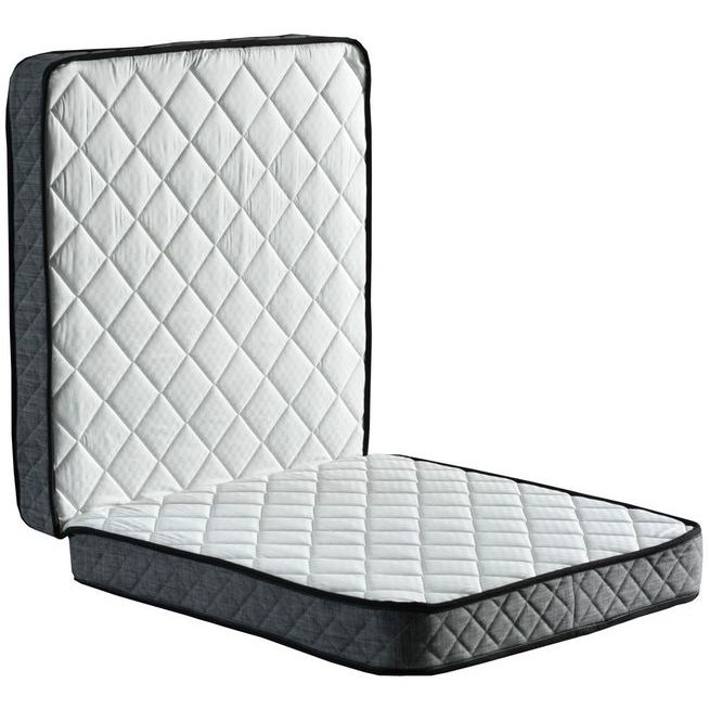 Taittopatja Linento Furniture Otel Katlanir, 90x200cm, musta/valkoinen