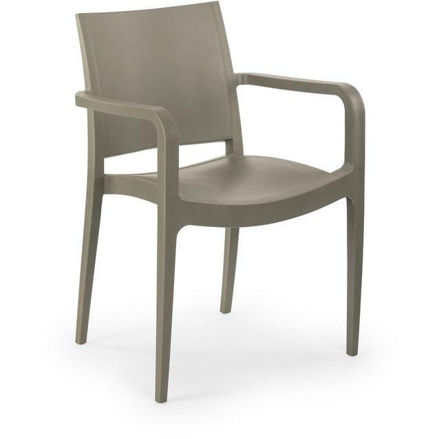 Tuolisetti Linento Garden Specto XL, 4kpl, harmaa