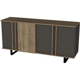 Senkki Linento Furniture Deco pähkinä/antrasiitti