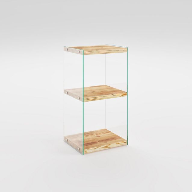 Kirjahylly Linento Furniture Niagara ruskea