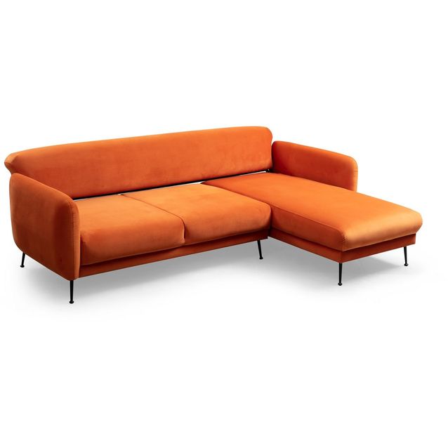 Divaanisohva Linento Furniture Sevilla oikea oranssi