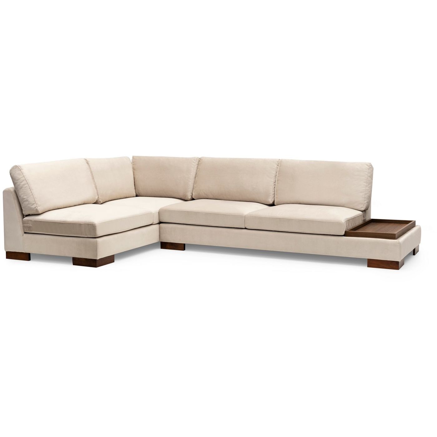 Kulmasohva Linento Furniture Tulip vasen luonnonvalkoinen