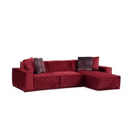 Divaanisohva Linento Furniture Lego 4-istuttava 300x170 cm oikea punainen