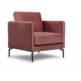 Nojatuoli Linento Furniture Sino roosa