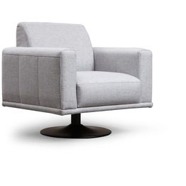 Nojatuoli Linento Furniture Nikea kääntyvä vaaleanharmaa