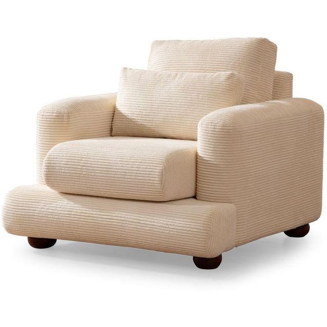 Nojatuoli Linento Furniture River, beige