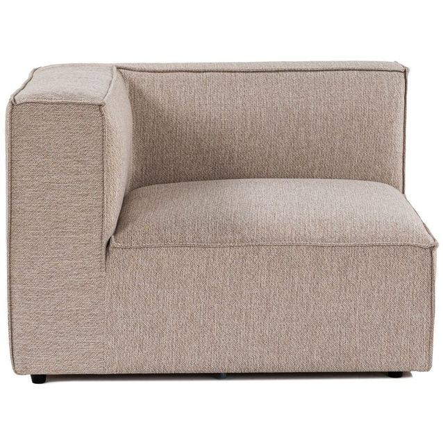 Vasen kulmamoduuli Linento Furniture Sora-moduulisohvaan, beige