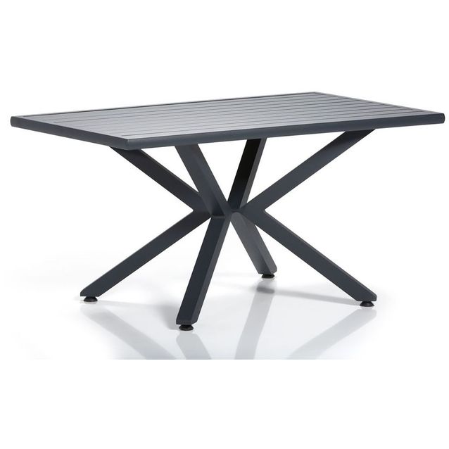 Ruokapöytä Linento Garden Sydney 1, 155x95cm, harmaa