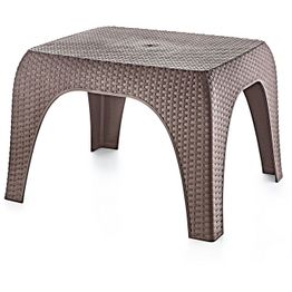 Sohvapöytä Linento Garden Matted, 52x43cm, tummanruskea