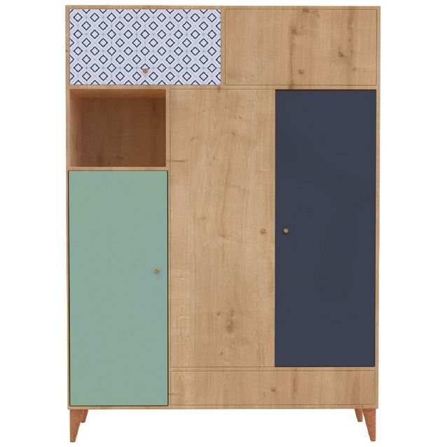 Vaatekaappi Linento Furniture Colores V5 monivärinen