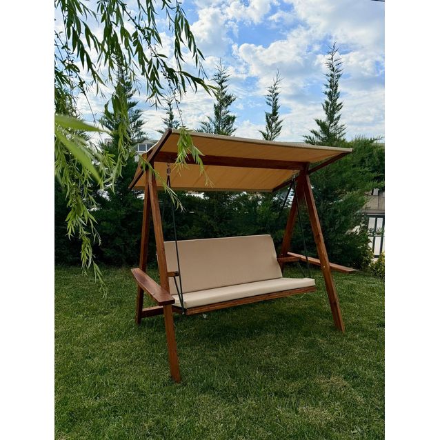 Pihakeinu Linento Garden Riva 2100, 3-istuttava, camel