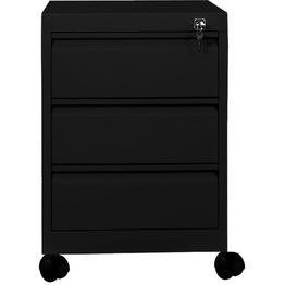 Säilytyskaappi Linento Furniture Js1019Si, 40x50cm, musta