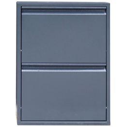 Kenkäkaappi Linento Furniture Js1034, 50x70cm, vaaleanharmaa