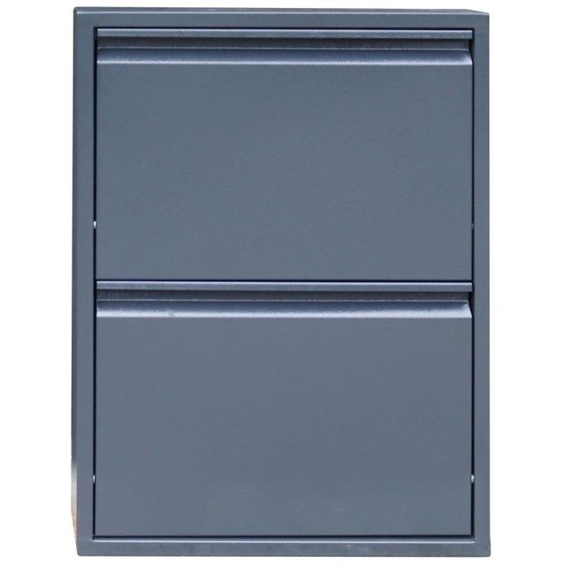 Kenkäkaappi Linento Furniture Js1034, 50x70cm, vaaleanharmaa