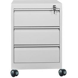 Säilytyskaappi Linento Furniture Js1019, 50x40cm, vaaleanharmaa