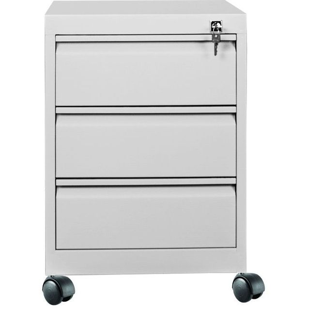 Säilytyskaappi Linento Furniture Js1019, 50x40cm, vaaleanharmaa