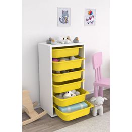 Lastenhuoneen laatikosto Linento Furniture Bronz 6N