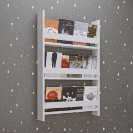 Kirjahylly Linento Furniture Artemis 3, valkoinen