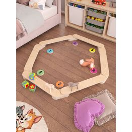 Lasten puinen tasapainorata Linento Furniture Wony, koivuvaneri