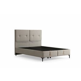Säilytyssänky + sängynpääty Linento Furniture Bade, ilman patjaa, beige