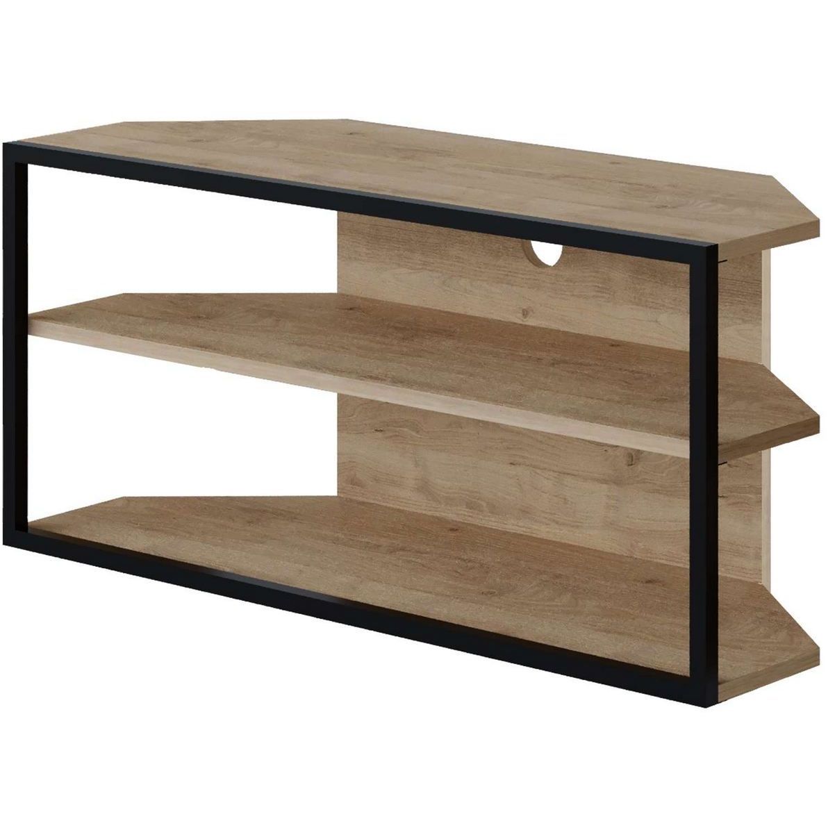 TV-taso Linento Furniture Echo tammi/musta