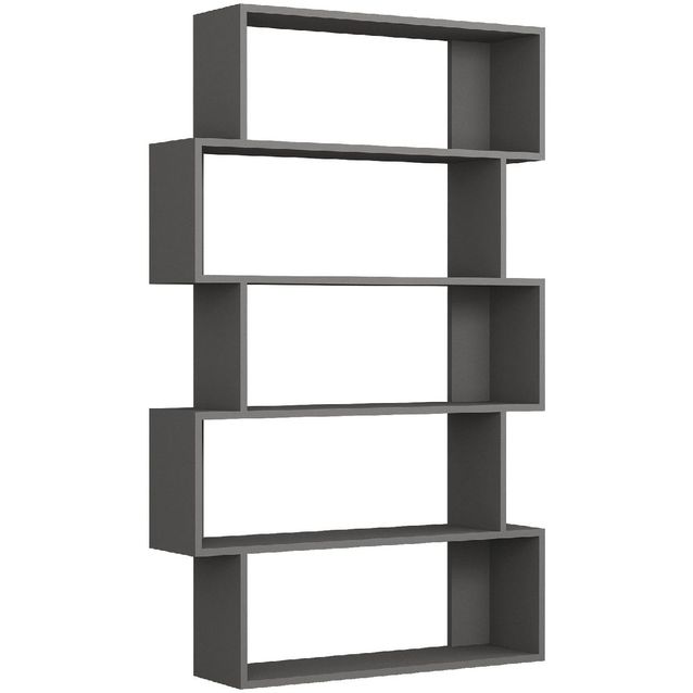 Kirjahylly Linento Furniture Oxford antrasiitti