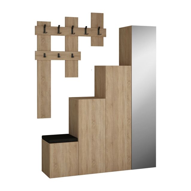 Säilytyskokonaisuus eteiseen Linento Furniture Up eri värejä