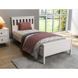 Sängynrunko Linento Furniture FRN-20064, 100x195cm, valkoinen