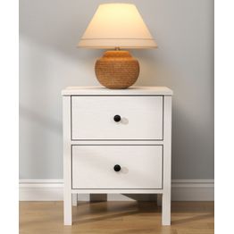 Yöpöytä Linento Furniture FRN-20029, 50x32x38cm, valkoinen