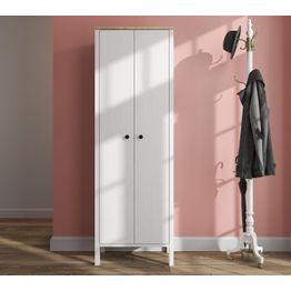 Eteisen kaappi Linento Furniture, 63x190cm, valkoinen