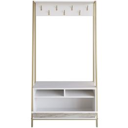 Säilytyskokonaisuus Linento Furniture Devin valkoinen