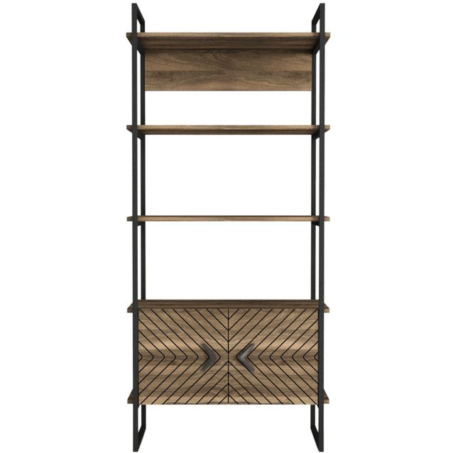 Kirjahylly Linento Furniture Scala pähkinä