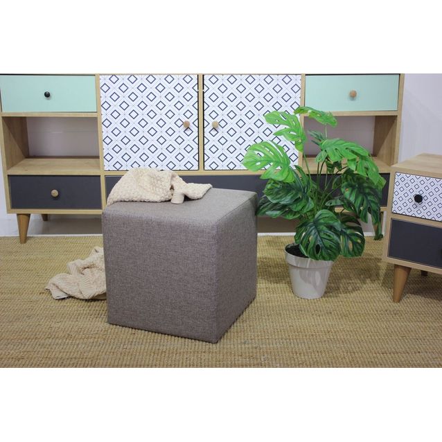 Rahi Linento Furniture Kare, 40x40cm, ruskea