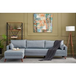 Divaanisohva Linento Furniture Bella, 3-istuttava, leveys 275cm, vasen