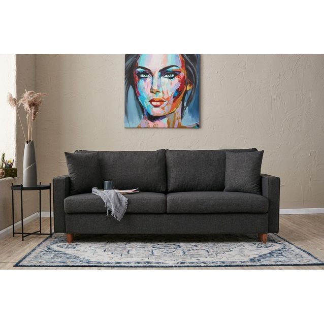 Vuodesohva Linento Furniture Eva, 3-istuttava, leveys 210cm