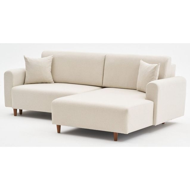 Divaanivuodesohva Linento Furniture Mane oikea kermanvalkoinen