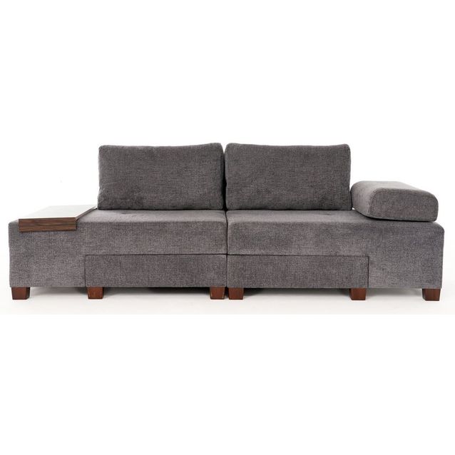 Vuodesohva Linento Furniture Perenna Chenille 3:n istuttava harmaa