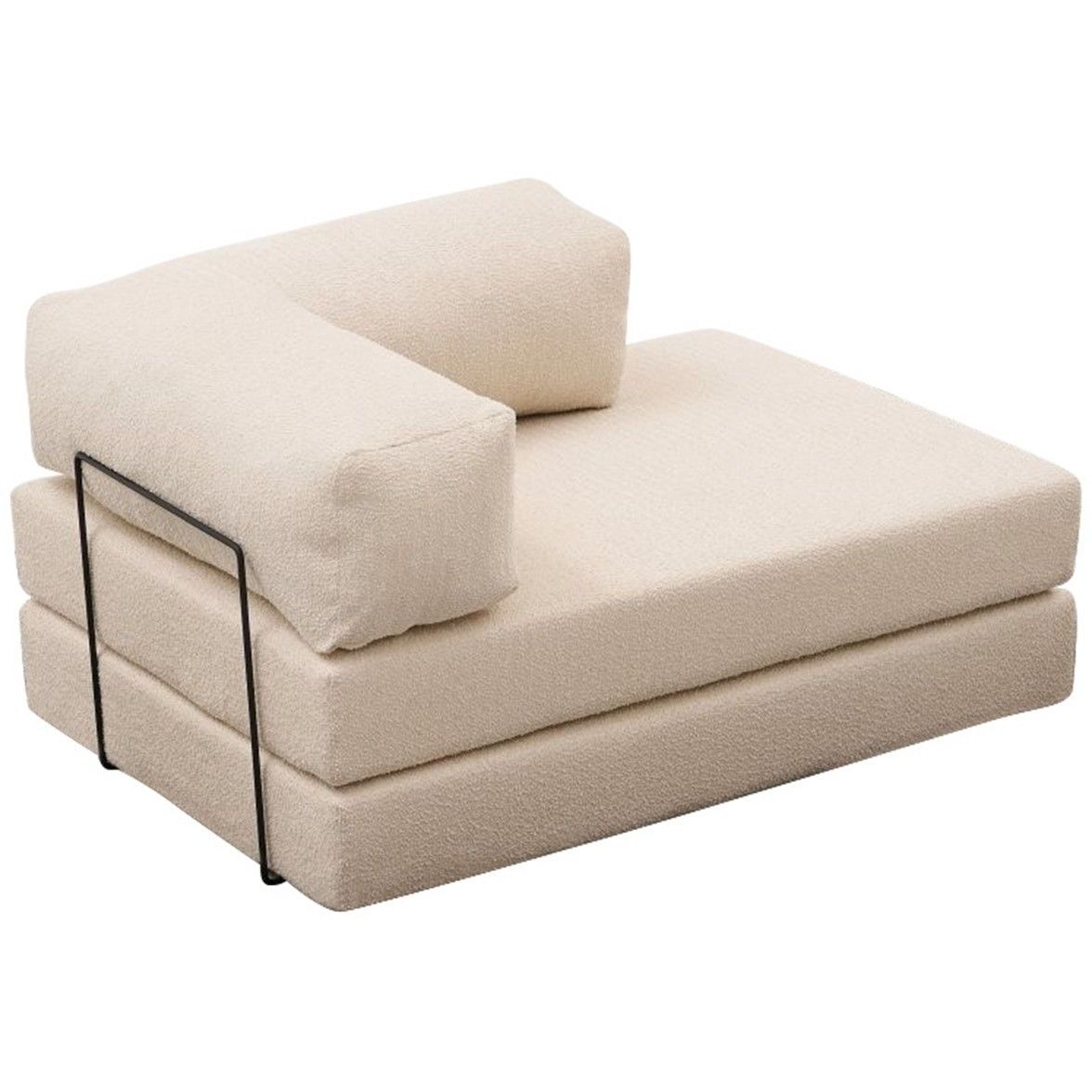 Vuodesohva Linento Furniture Comfort 2:n istuttava kermanvalkoinen