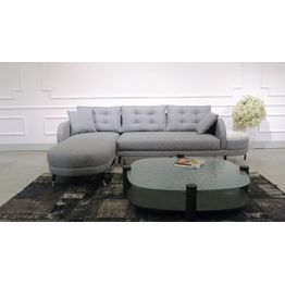 Divaanisohva Linento Furniture Milano, 3-istuttava, vasen